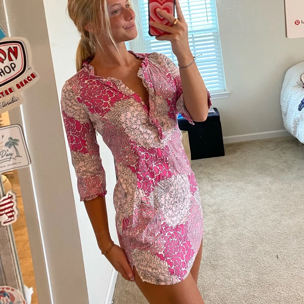 Lilly Pulitzer Pink Dress - Picture 2 of 2
